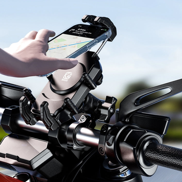 Kewig Motorcycle Octopus Holder Anti-Theft Motorcycle Cell Phone Mounts