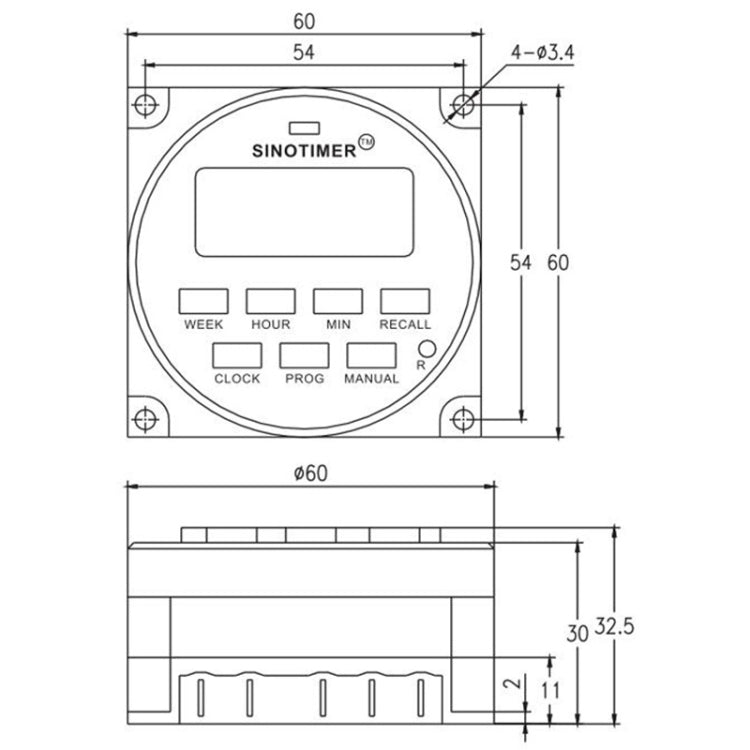 SINOTIMER Programmable Timer Switch Time Controller