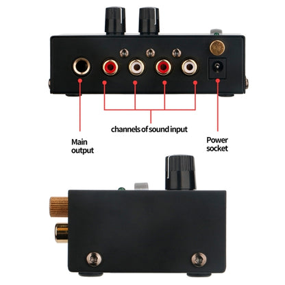 Vinyl Record Player Preamplifier, EU Plug