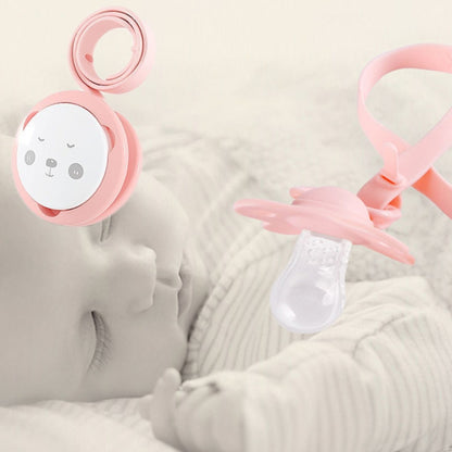 Portable Baby Cartoon Panda Pacifier Chain Soothing Teether Storage Chain