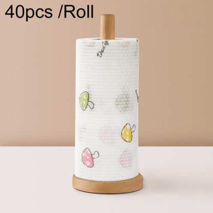 Thickened Disposable Dishwashing Cloth Rag Wet And Dry Oil-absorbing Kitchen Paper, 25pcs /Roll, 40pcs /Roll, 70pcs /Roll, 88pcs /Roll, 98pcs /Roll