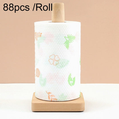 Thickened Disposable Dishwashing Cloth Rag Wet And Dry Oil-absorbing Kitchen Paper, 25pcs /Roll, 40pcs /Roll, 70pcs /Roll, 88pcs /Roll, 98pcs /Roll
