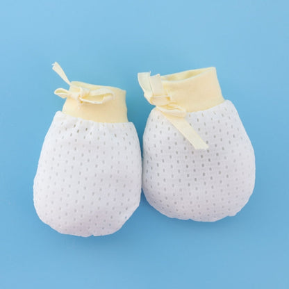 Newborn Baby Anti-Scratching Mesh Mittens Summer Breathable Elastic Lacing Adjustable Gloves, For 0-18 Months (Pink), For 0-18 Months (Yellow), For 0-18 Months (Blue), For 0-10 Months (Pink), For 0-10 Months (Yellow), For 0-10 Months (Blue)������������...