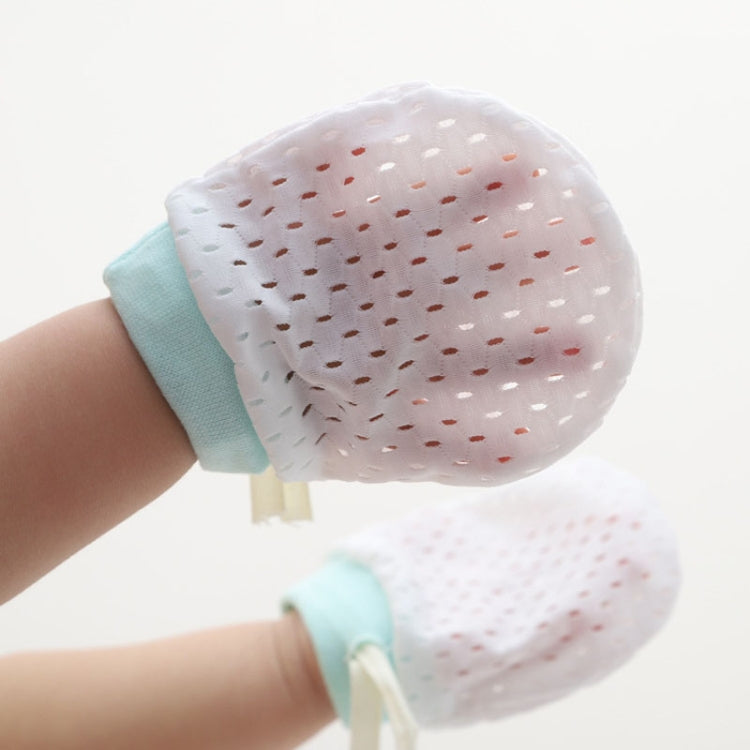 Newborn Baby Anti-Scratching Mesh Mittens Summer Breathable Elastic Lacing Adjustable Gloves, For 0-18 Months (Pink), For 0-18 Months (Yellow), For 0-18 Months (Blue), For 0-10 Months (Pink), For 0-10 Months (Yellow), For 0-10 Months (Blue)������������...