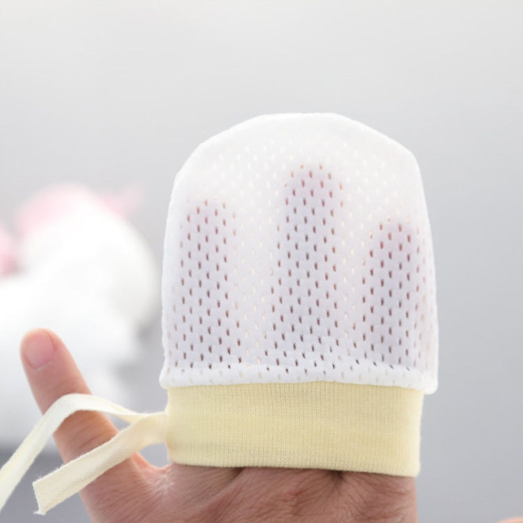 Newborn Baby Anti-Scratching Mesh Mittens Summer Breathable Elastic Lacing Adjustable Gloves, For 0-18 Months (Pink), For 0-18 Months (Yellow), For 0-18 Months (Blue), For 0-10 Months (Pink), For 0-10 Months (Yellow), For 0-10 Months (Blue)������������...