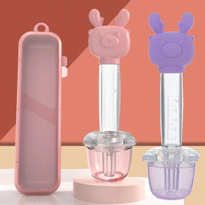Children Cartoon Medicine Feeder Portable Dropper Baby Water And Liquid Feeder