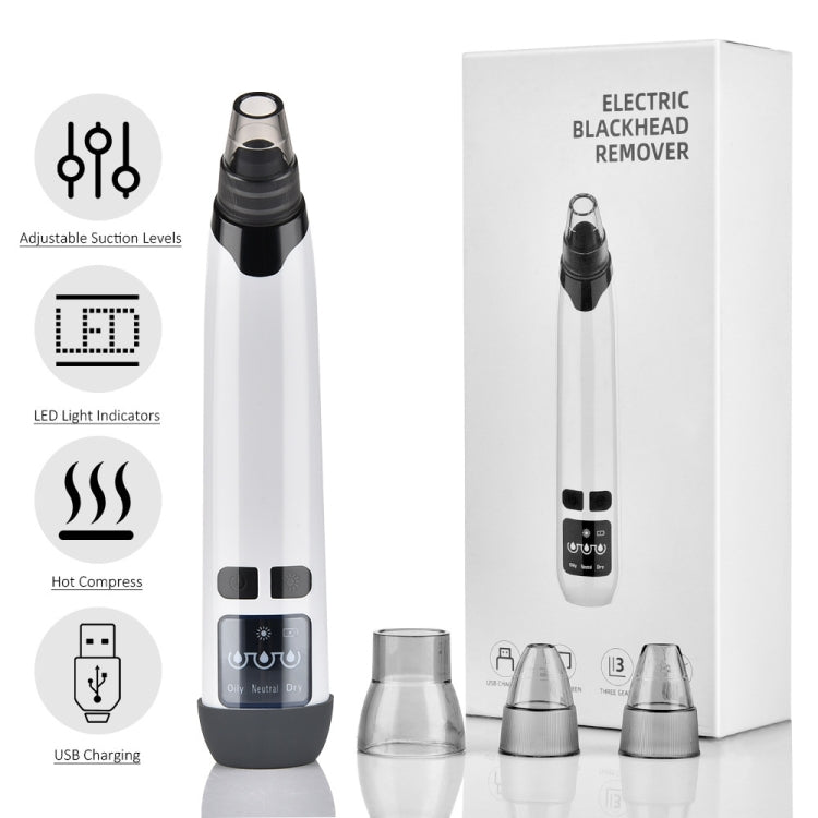 KS-X007 Electric Heating Hot Compress Pore Cleaner Home Facial Blackhead Acne Remover