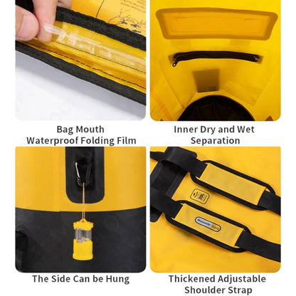 Naturehike Wet Dry IPX6 Waterproof Bag Outdoor Seaside Diving Swimming Rafting Equipment