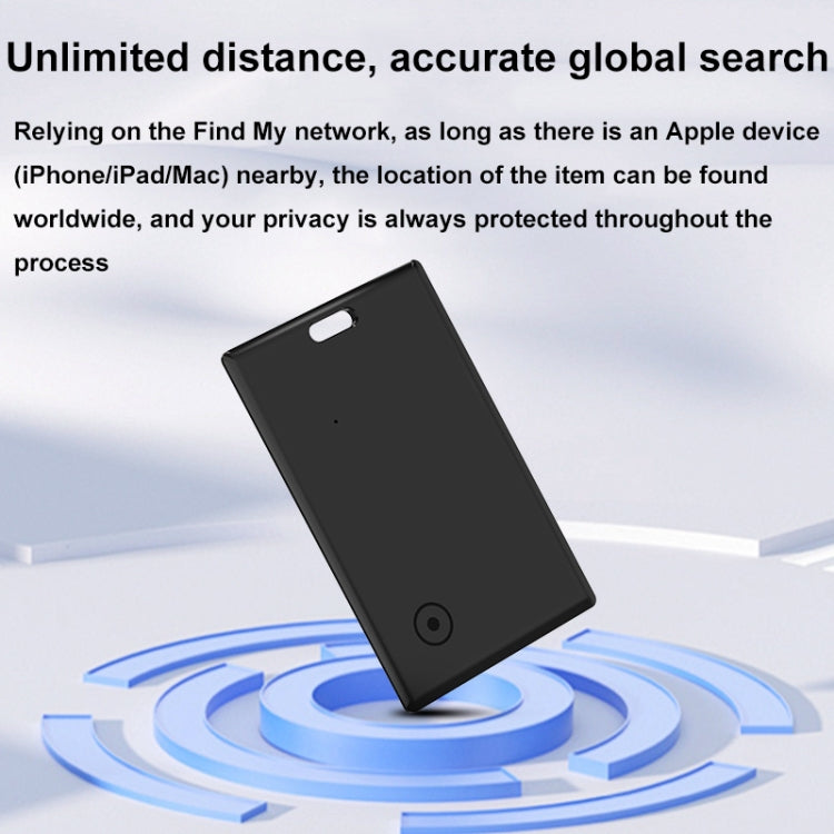 For Apple Series S11 Card-Type Positioning Smart Anti-Lost Device Locator
