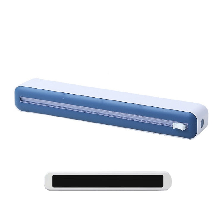 Cling Film Cutter Adjustable Storage Cutting Box, Yellow White, Blue White, Black White, Yellow White Magnetic Sticker, Blue White Magnetic Sticker, Black White Magnetic Sticker, Yellow White Magnet+Suction Cup, Blue White Magnet+Suction Cup�����������...