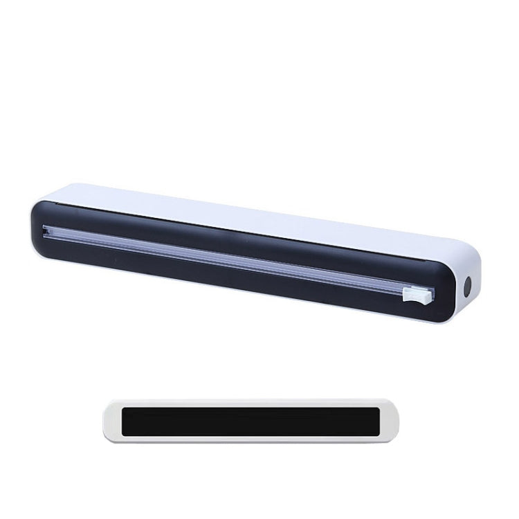 Cling Film Cutter Adjustable Storage Cutting Box, Yellow White, Blue White, Black White, Yellow White Magnetic Sticker, Blue White Magnetic Sticker, Black White Magnetic Sticker, Yellow White Magnet+Suction Cup, Blue White Magnet+Suction Cup�����������...