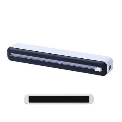 Cling Film Cutter Adjustable Storage Cutting Box, Yellow White, Blue White, Black White, Yellow White Magnetic Sticker, Blue White Magnetic Sticker, Black White Magnetic Sticker, Yellow White Magnet+Suction Cup, Blue White Magnet+Suction Cup�����������...