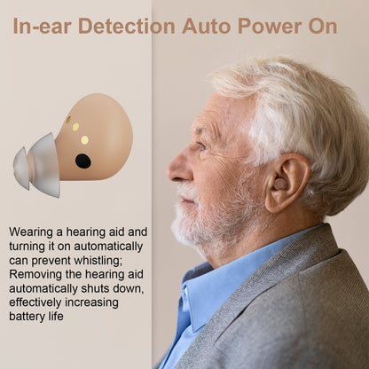 Z-26D1 Digital DSP In-ear TWS Invisible Hearing Aid Rechargeable Touch Control Sound Amplifier
