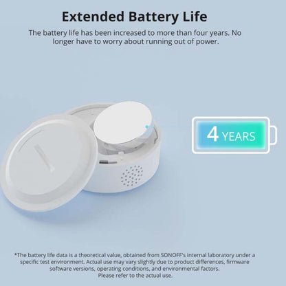 Wireless Temperature And Humidity Sensor Detector Smart Home, Sonoff SNZB-02P
