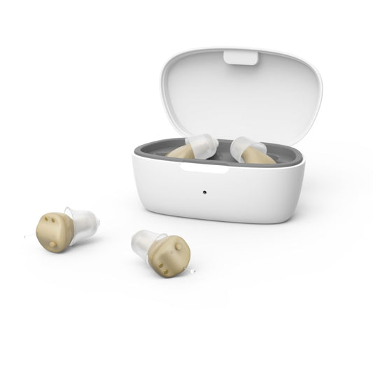 Z-68 In-ear TWS Invisible Hearing Aid Digital Sound Amplifier with Charging Box, Z-68