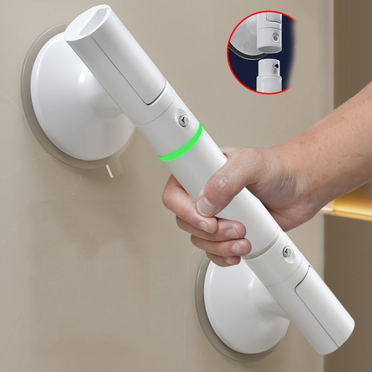 Heavy Duty Separate Design Shower Handles for Elderly with Luminous, 35cm Suction Cup, 45cm Suction Cup
