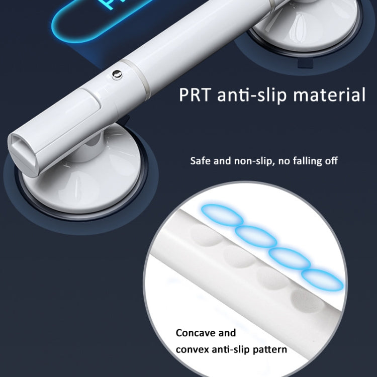 Heavy Duty Separate Design Shower Handles for Elderly with Luminous, 35cm Suction Cup, 45cm Suction Cup