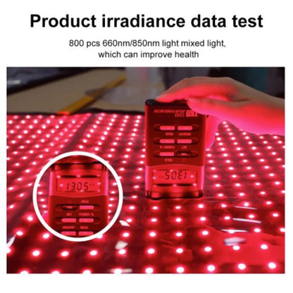 360 LED Beads Red Light Physical Therapy Waist Pad Infrared Fitness Light Therapy Pad, US Plug, UK Plug, EU Plug, AU Plug
