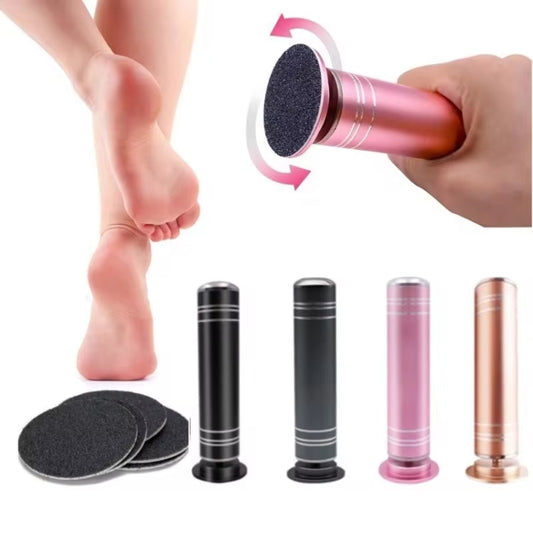 Electric Foot Grinder Calluses Dead Skin Remover With 60pcs Replaceable Sandpaper Discs, US Plug, EU Plug, UK Plug