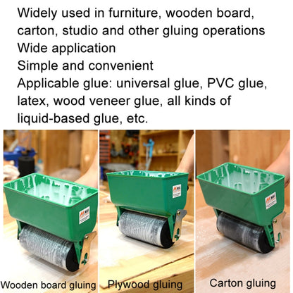 MYTEC Manual Glue Applicator Roller Type Gluer Small Manual Gluing Machine, 3 inch Non-adjustable, 3 inch Adjustable, 6 inch Non-adjustable, 6 inch Adjustable