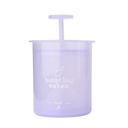 Facial Cleanser Foaming Maker Bubbler Cup Travel Portable Manual Foaming Bottle, Small Purple, Small Transparent, Small Pink, Large Purple, Large Transparent, Large Pink