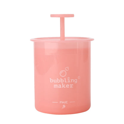 Facial Cleanser Foaming Maker Bubbler Cup Travel Portable Manual Foaming Bottle, Small Purple, Small Transparent, Small Pink, Large Purple, Large Transparent, Large Pink
