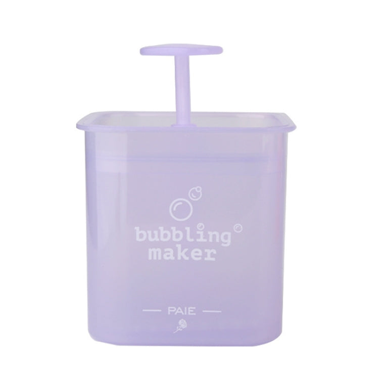 Facial Cleanser Foaming Maker Bubbler Cup Travel Portable Manual Foaming Bottle, Small Purple, Small Transparent, Small Pink, Large Purple, Large Transparent, Large Pink