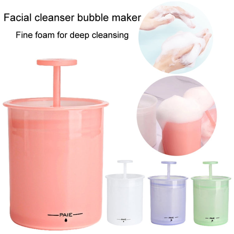 Facial Cleanser Foaming Maker Bubbler Cup Travel Portable Manual Foaming Bottle, Small Purple, Small Transparent, Small Pink, Large Purple, Large Transparent, Large Pink