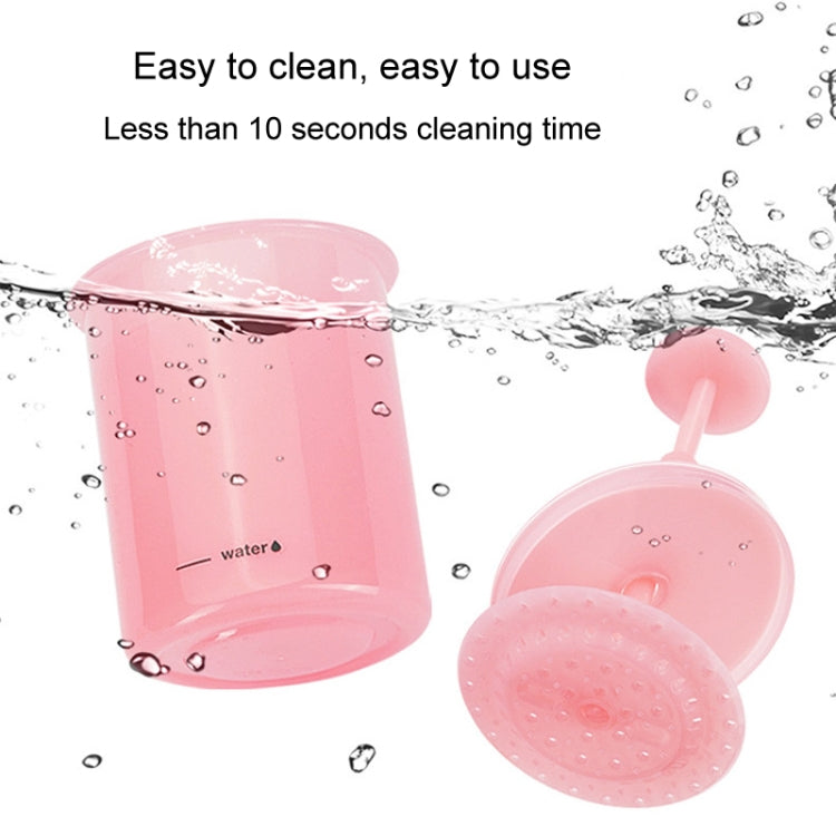 Facial Cleanser Foaming Maker Bubbler Cup Travel Portable Manual Foaming Bottle, Small Purple, Small Transparent, Small Pink, Large Purple, Large Transparent, Large Pink