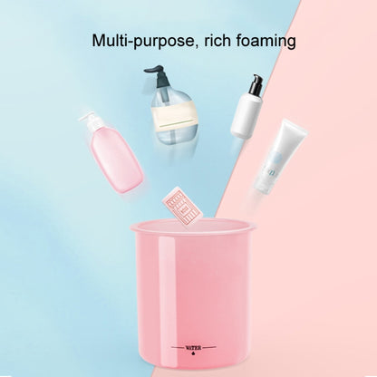 Facial Cleanser Foaming Maker Bubbler Cup Travel Portable Manual Foaming Bottle, Small Purple, Small Transparent, Small Pink, Large Purple, Large Transparent, Large Pink