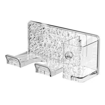 Household Hair Dryer Shelf Bathroom No Punching Wall Mounted Storage Rack