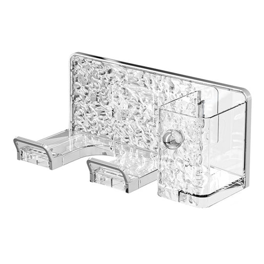 Household Hair Dryer Shelf Bathroom No Punching Wall Mounted Storage Rack