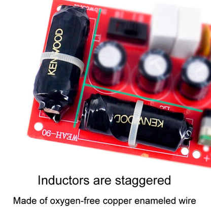 DIY Audio Bass Crossover Solderless High Power Divider