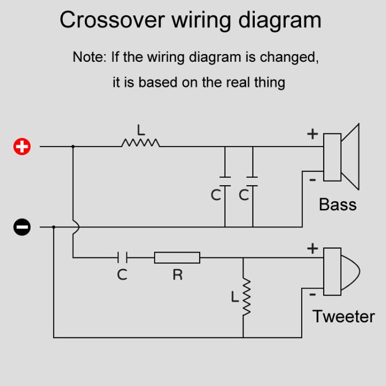 Magenta-2 High And Low 2-Way Audio Crossover Bookshelf Speaker Conversion Divider
