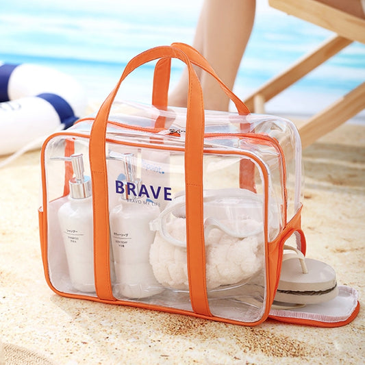 Large Capacity Sports Tote Swimming Bag Waterproof Toiletry And Makeup Organizer Bag