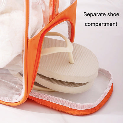Large Capacity Sports Tote Swimming Bag Waterproof Toiletry And Makeup Organizer Bag
