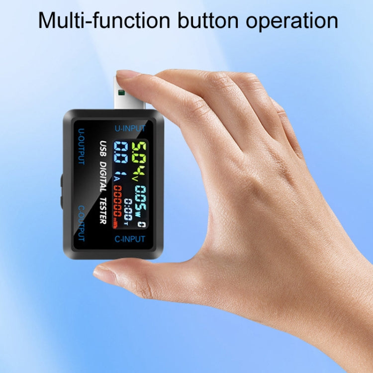 6527-Q Multifunctional Digital Voltage And Current Meter Portable Capacity Tester