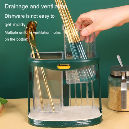 Kitchen Chopsticks Storage Box Knife Fork Spoon Drainage Rack Tableware Storage Rack