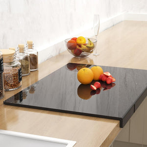Kitchen Counter Acrylic Cutting Board With Counter Lip, 45 x 35cm