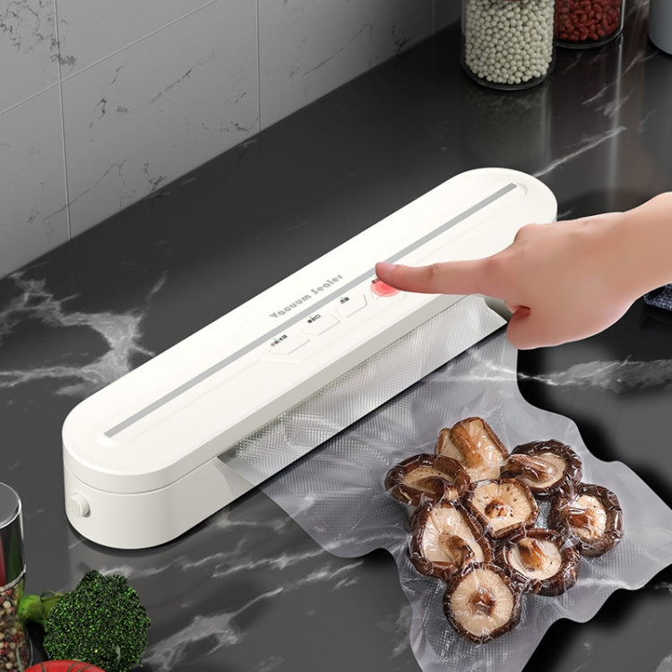 Food Vacuum Sealer Machine 60KPA Strong Suction, Small / Large Bag Modes With 10 Vacuum Bags, EU Plug, US Plug