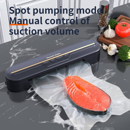 Food Vacuum Sealer Machine 60KPA Strong Suction, Small / Large Bag Modes With 10 Vacuum Bags, EU Plug, US Plug