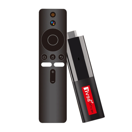 TV98 ATV 8K Allwinner H618 Android 14 2.5G+5G Dual Wifi HD Set-Top Box With Bluetooth Voice Remote Controller