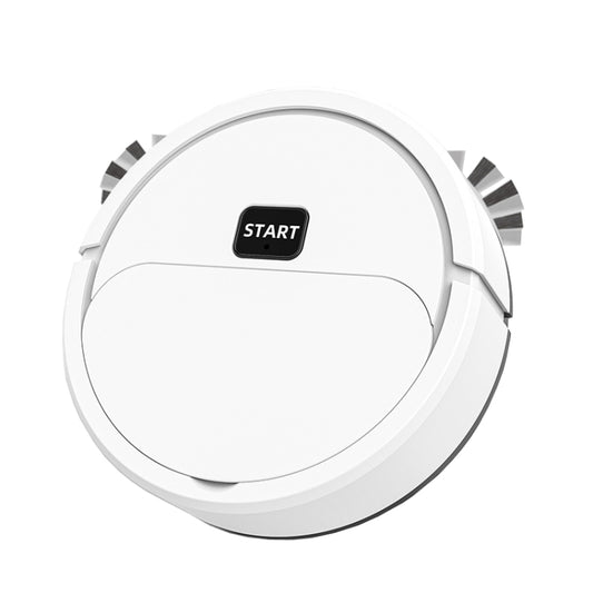 Automatic Mini Sweeping Robot Mopping Sweeping Suction 3 In 1 Cleaning Machine, White Rechargeable, Black Rechargeable, Black Battery, White Battery