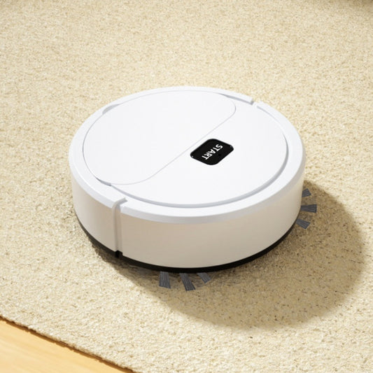 Automatic Mini Sweeping Robot Mopping Sweeping Suction 3 In 1 Cleaning Machine, White Rechargeable, Black Rechargeable, Black Battery, White Battery