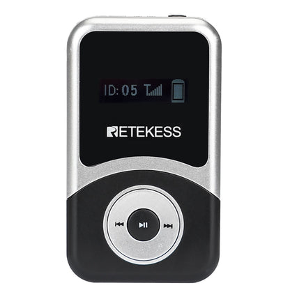 RETEKESS T131S Guide Receiver Wireless Explanation Receiver