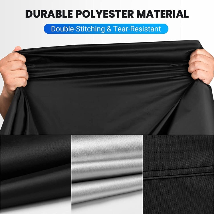 Motorcycle Rain Sun Protection Cover Oxford Cloth Dustproof With Anti-theft Buckle
