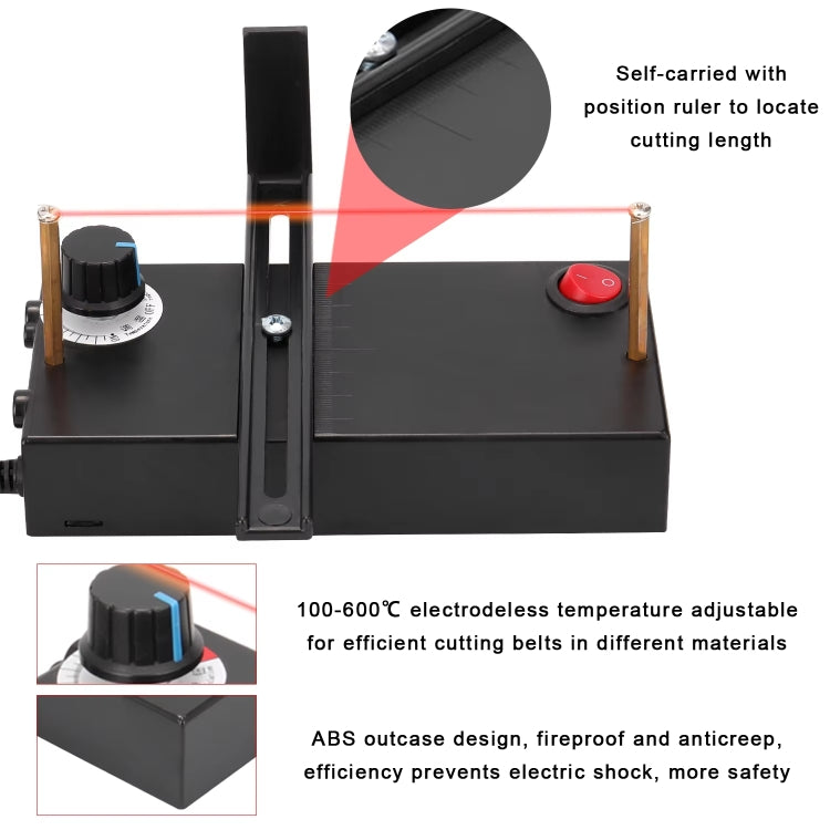 Small Hot Cutting Machine For Cutting Lace, Braid, Ribbon, Nylon Band, Without Fan EU Plug, Without Fan US Plug, With Fan EU Plug, With Fan US Plug