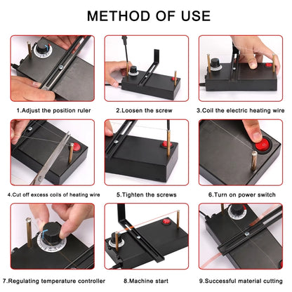 Small Hot Cutting Machine For Cutting Lace, Braid, Ribbon, Nylon Band, Without Fan EU Plug, Without Fan US Plug, With Fan EU Plug, With Fan US Plug