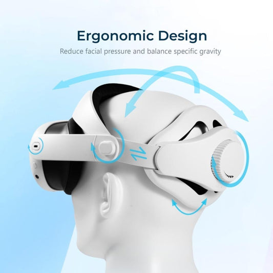 For Meta Quest 3 STARTRC GAMES Elite Headwear Adjustable Balance Gravity Headband Decompression Comfort Accessories