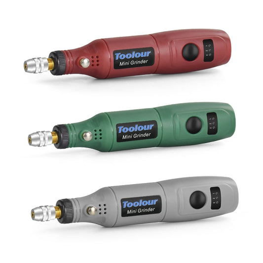 Mini Electric Grinder Micro Grinding Pen DIY Small Carving Tools, EU Plug Red, EU Plug Green, EU Plug Gray